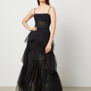 BCBG Tulle Corset Essential Gown
